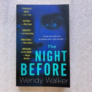 The Night Before WENDY WALKER Paperback Book